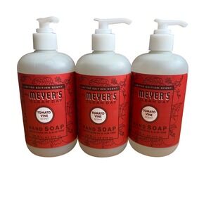 Mrs Meyers Tomato Vine Hand Soap Limited Edition bundle 12.5oz  garden bath